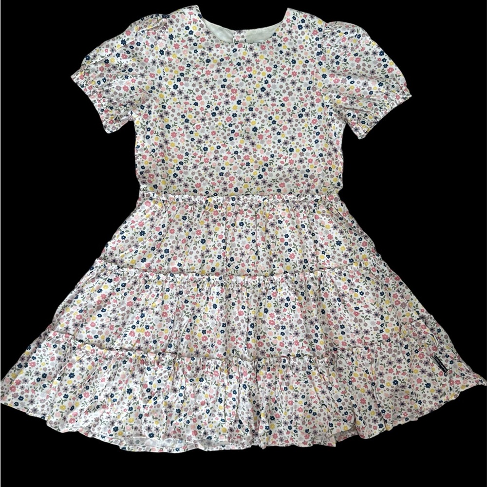 Polarn O. Pyret Multicolor Floral Kids Dress